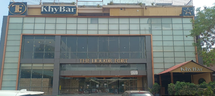 Entrance of The Liquor Fort  