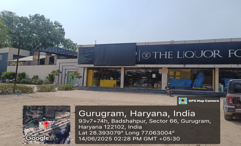 Entrance of The Liquor Fort  
