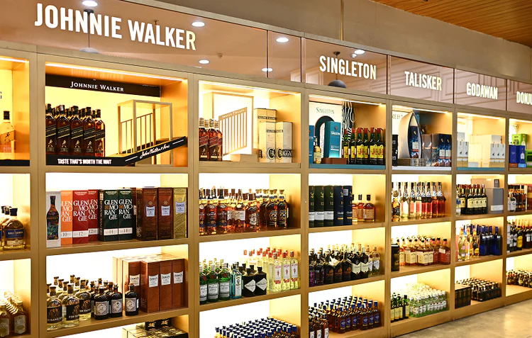 Luxury champagne bottles arranged for special occasions and celebrations