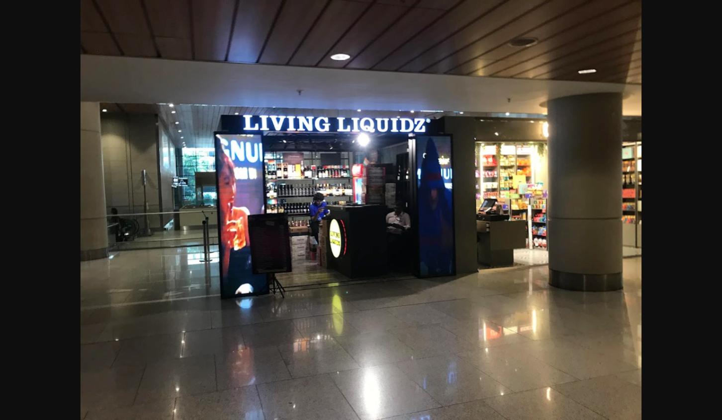 Living Liquidz Mumbai storefront - premium foreign liquor and wine store